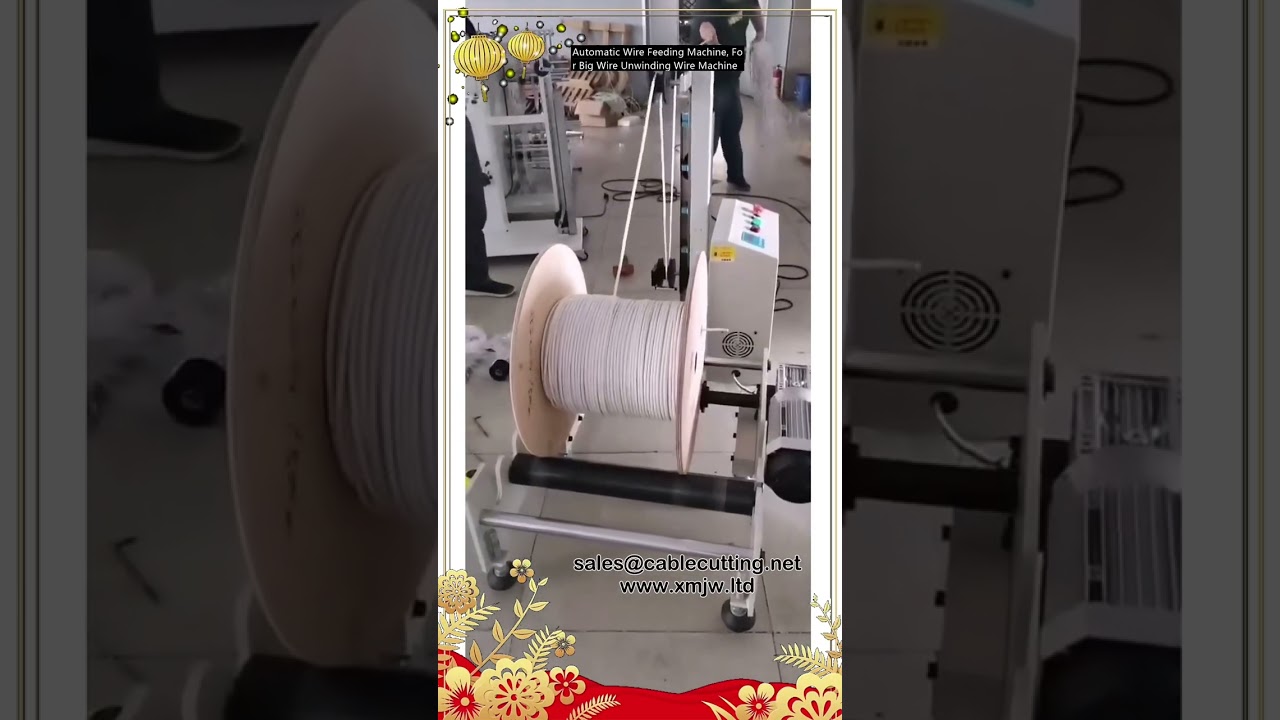 Otomatik Tel Besleme Makinesi - Büyük Tel Sarma ve Çözme Makinesi