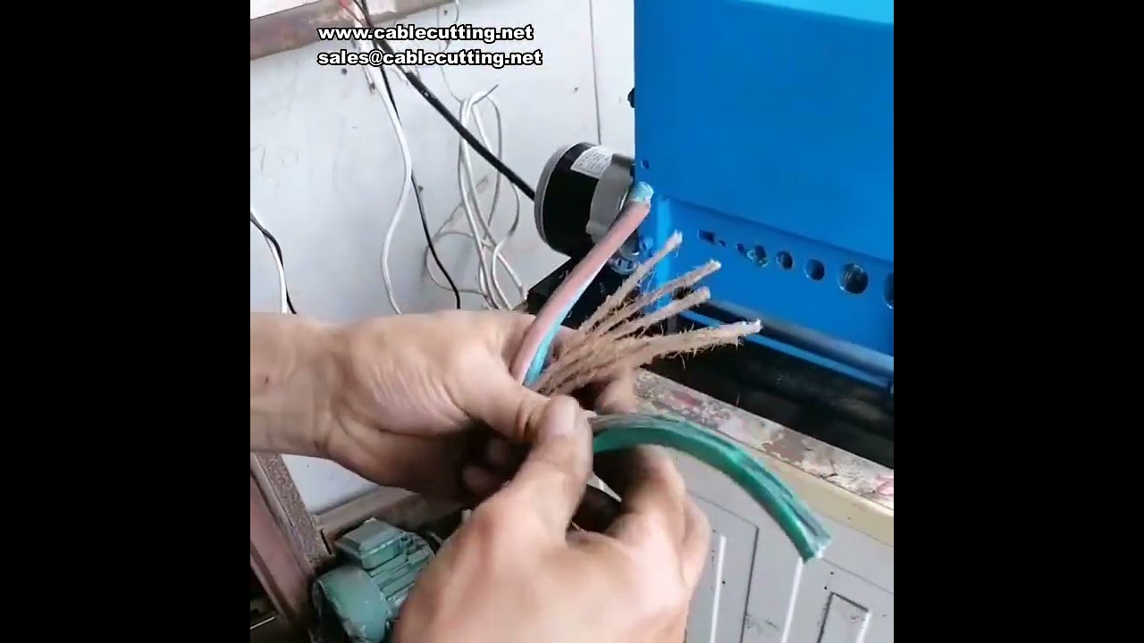 120 Kare Gözenekli Otomatik Tel Sıyırma Makinesi | 2-32mm Çap Alüminyum & Bakır Kablo