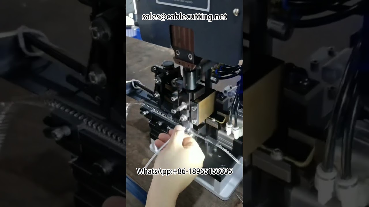 Çift Sıyırma ve Çift Sıkıştırma Kablo Demet Makinesi | Terminal ve Tel İşleme Ekipmanı