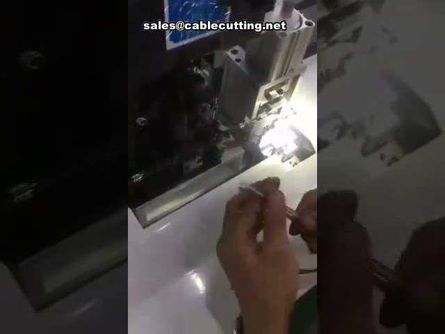 Kablo Sıyırma ve Terminal Pres Makinesi - Çok Fonksiyonlu Kablo İşleme Ekipmanı