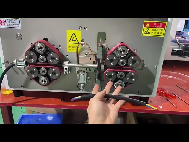Çok Çekirdekli Kablo Sıyırma ve Kesme Makinesi | Otomatik Tel Soyma Cihazı