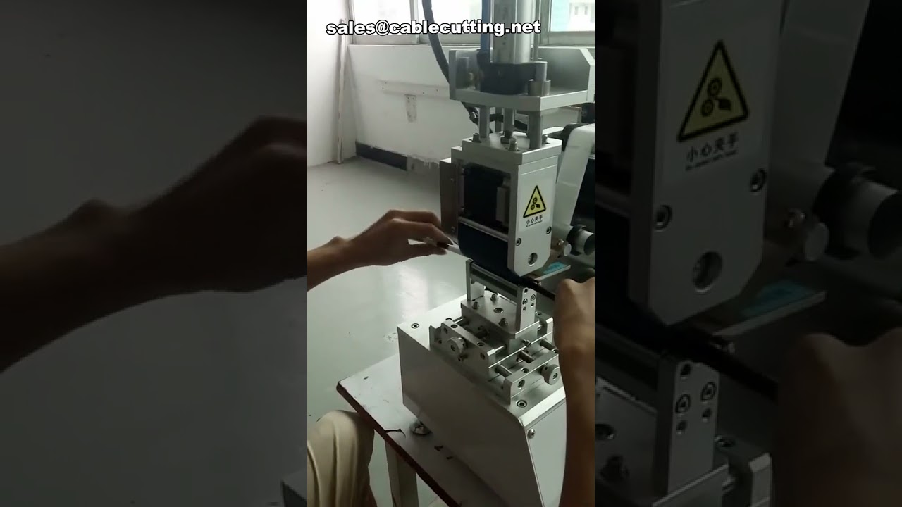 Otomatik Kablo Etiketleme ve Sarma Makinesi | Çift Katlama Sistemi