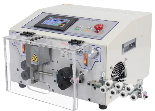 Dokunmatik Ekranlı Tel Soyucu Kesici (0.1-10mm2) - Otomatik Kablo Soyma Makinesi